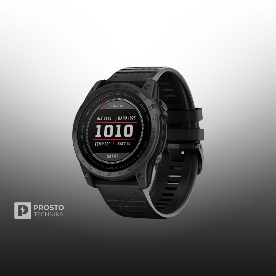 Умные часы Garmin Tactix 7, черный 010-02704-01